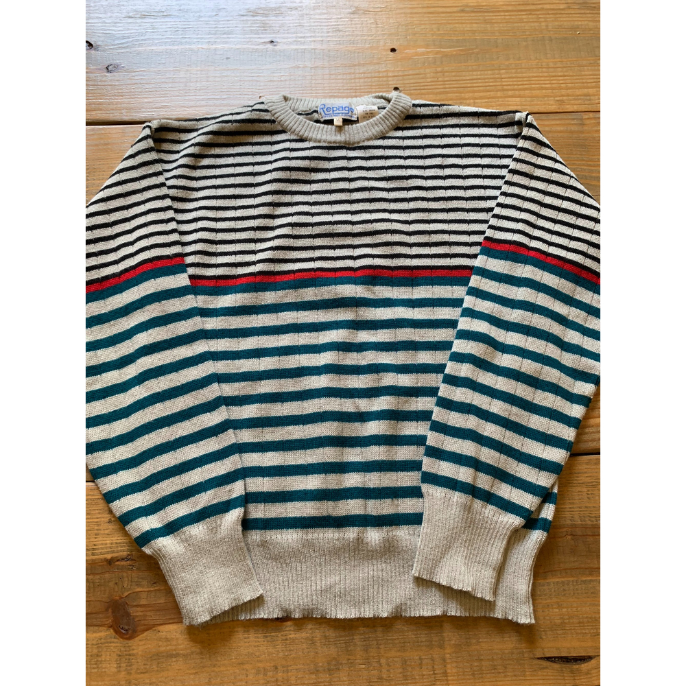 Vintage Soft Sweater Stripes Size M